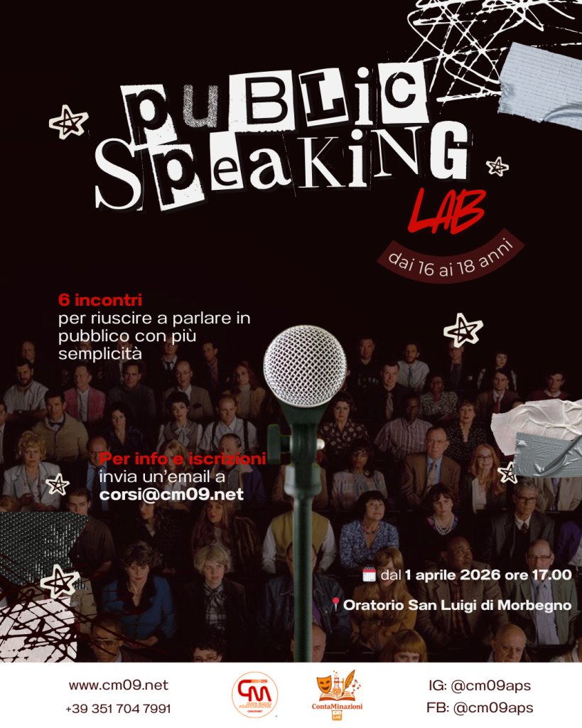 Locandina ContaMinazioni Lb - Public Speaking 16-18